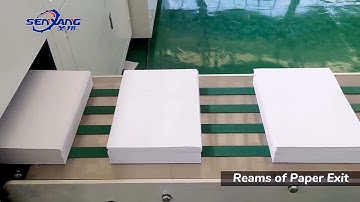 Office Copy A4 A4 Paper Roll to Sheet Cutting Machine