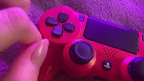 ASMR PLAYSTATION CONTROLLER HARD PLASTIC, tap scratching controller