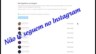 Como saber quem não te segue no Instagram + bônus