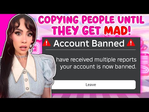 COPYING 1 ITEM FROM EVERY PLAYER UNTIL PEOPLE GET MAD AND LEAVE IN DRESS TO IMPRESS... Roblox