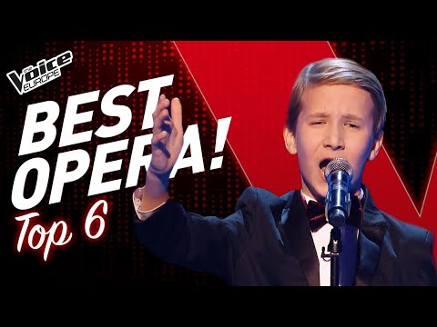 Astonishing Opera Blind Auditions In The Voice Kids! | Top 6