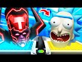 Creating GALACTUS RICK To DESTROY THE UNIVERSE (Rick and Morty VR Funny Gameplay)