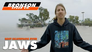 Is This The Best Skatepark Ever?! w/ Aaron Jaws Homoki | Bronson Speed Co