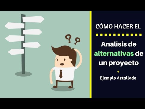 Cómo hacer un Análisis de alternativas - Marco lógico (paso 4)