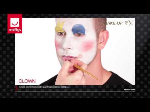 Video: Wie Man Ein Clown-Make-up Macht