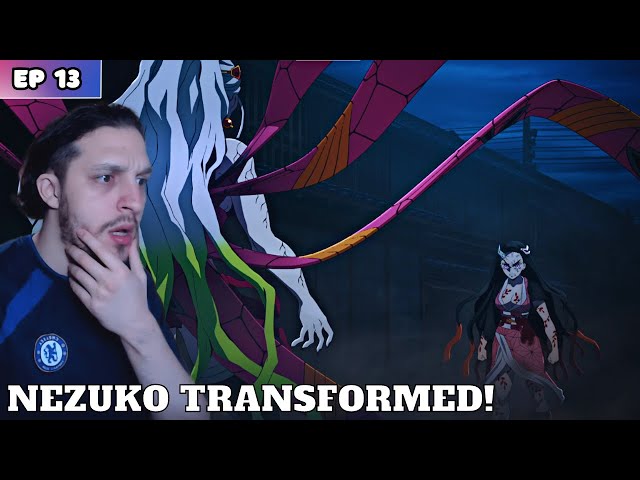 NEZUKO SE TRANSFORMOU! DAKI VS NEZUKO - React Demon Slayer EP 13