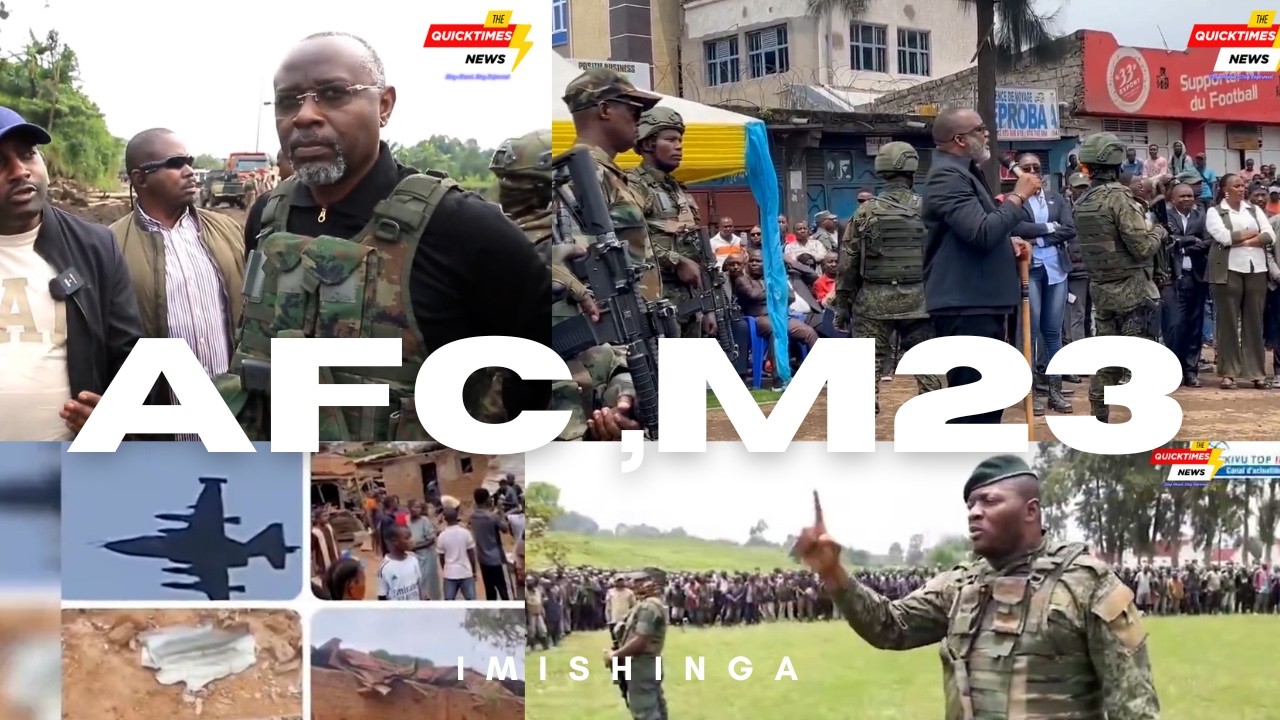 Guverineri wa South Kivu Patrick Busu Bwa Ngwi na Guverineri wa North Kivu Bahati Musanga Erasto