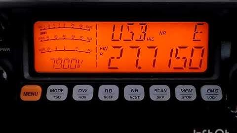 34CR/000 Canary Islands! 11m Band! 18/08/2023! 15:10MESZ (13:10UTC)!