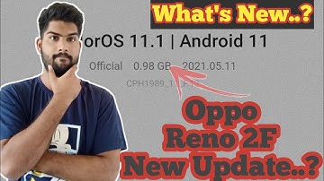 Oppo Reno 2 F New Update | ColourOS 11.1 and Android 11 Update | Techqee Emmi