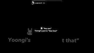 Jungkook teasing Suga with \