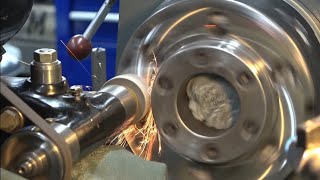 ReGrinding a Lathe Spindle Nose