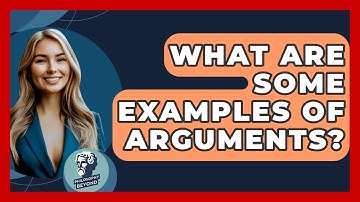 What Are Some Examples Of Arguments? - Philosophy Beyond