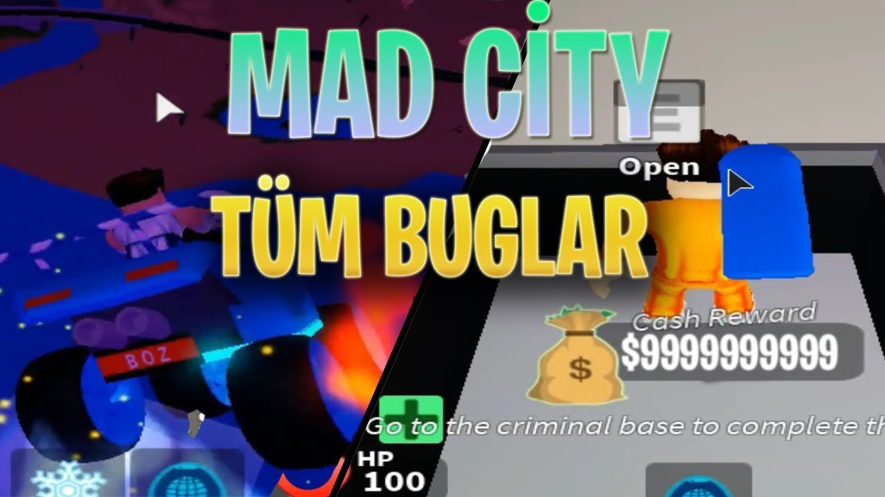 Mad City Tum Buglar Roblox Youtube - mad citydeki baglar roblox turkce mad city youtube