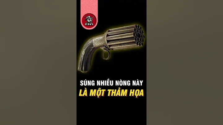 The Pepperbox – Tiền Thân Của Súng Lục Ổ Quay? 🔫 #shorts #kiếnsĩ