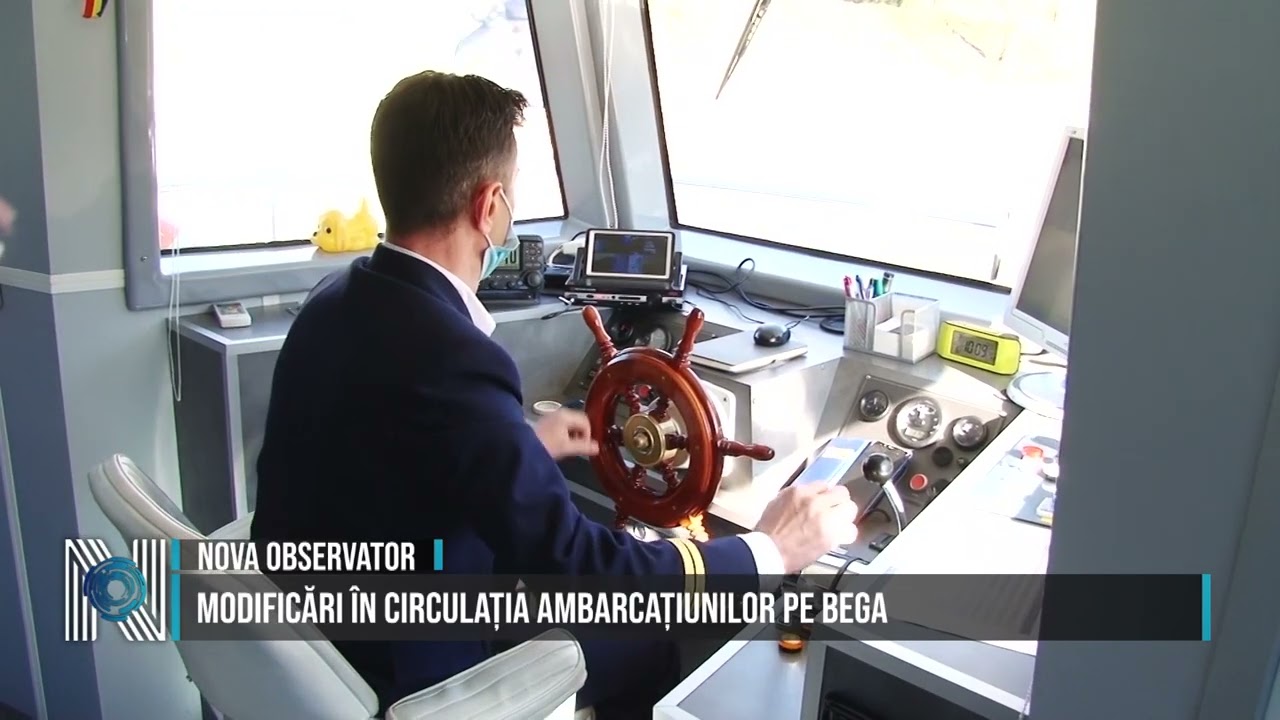 Modificări în circulația ambarcațiunilor pe Bega Modificări în circulația ambarcațiunilor pe Bega