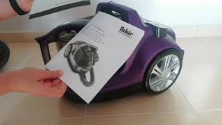 Fakir Veyron Turbo Xl 750W Toz Torbasız Elektrikli Süpürge Kutu Açılımı