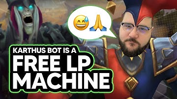 CARRYING PINKWARD WITH MY KARTHUS BOT LANE