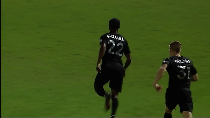 Shannon Gomez with a Goal vs. LA Galaxy II
