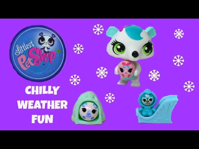 Littlest Pet Shop Chilly Weather Friends Set 