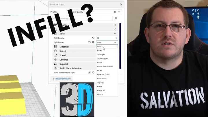 3D Printer Infill Settings - The Basics
