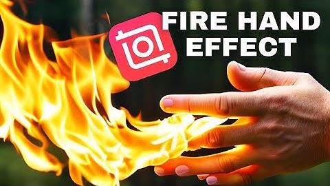 Buat VFX EFEK TANGAN API di Inshot