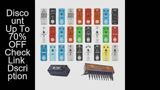 Rowin Guitar Bass Effect Pedal Compressor Distortion Fuzz EQ Delay Phaser Flanger Booster Overdrive