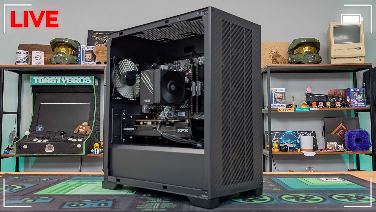 Ryzen 5 4500 + RX 7600 Gaming PC Build - YouTube
