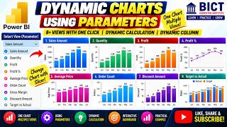 Details Power BI Dynamic Charts  Use Parameters to Change 8+ Chart Views with One Click Update