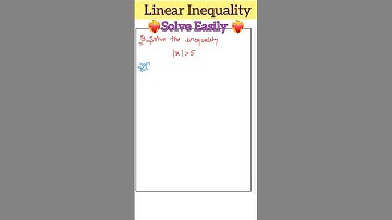Solve Linear Inequality  🔥🔥 #shorts  #maths  #class11th  #youtubeshort