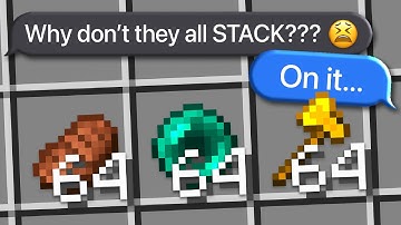 I Solved All of Minecraft’s Problems