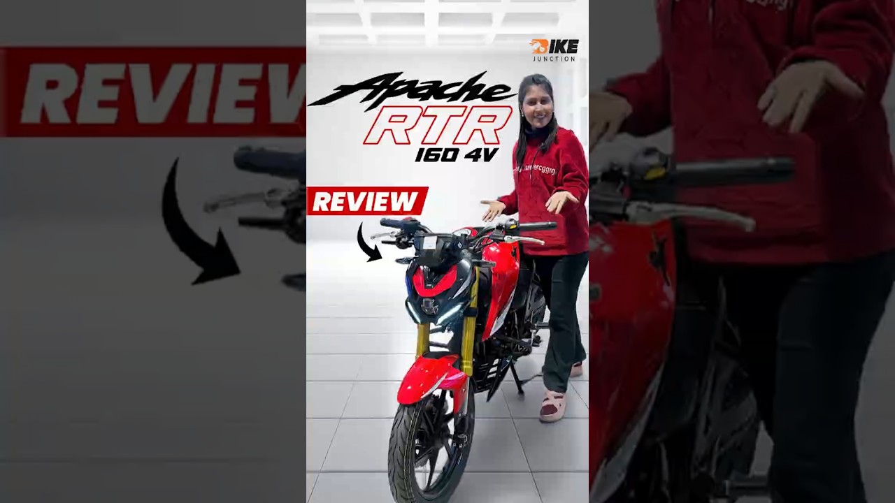 Best bike under ₹1.30 Lakh ? TVS Apache 160 4V Review