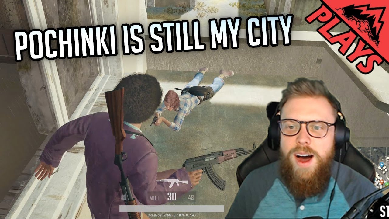 Pochinki Is Still My City - PlayerUnknown's Battlegrounds Gameplay #166 (PUBG TPP Squad Games) pvp соль
