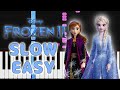 [SLOW EASY Piano Tutorial] Panic! At The Disco - Into the Unknown - From "Frozen 2" [animeloveman]