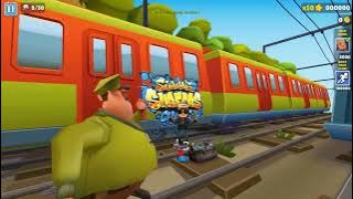 SUBWAY SURFERS CLASSIC GAMEPLAY PC HD 2024 - JAKE DARK OUTFIT PIXEL HOVERBOARD