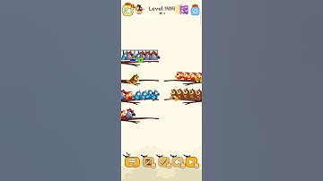 Bird sort calar game leval 1414 #leveldesign #playgaming #colorgame #gameplay #colorconcept #isome