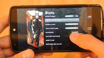 Nexus 5 Android 4.4.2 GTA San Andreas Gameplay