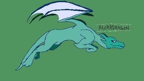 Completed 4-Legged Run Cycle (Dragon)