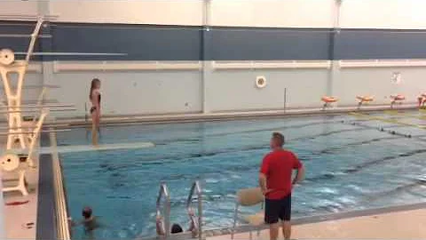 Lexi Epperson reverse dive 1st day