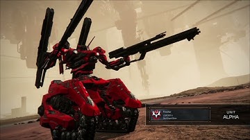 Armored Core 6 pvp Diffuse Laser Cannon Wheelchair Tank Build