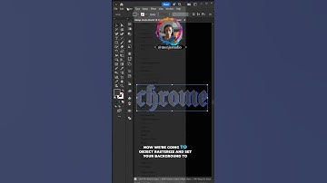 Monje Studio Tutorials: How to Make Chrome Text Instantly in Illustrator