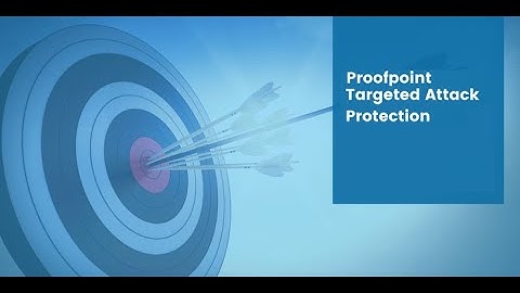 Proofpoint TAP | Targeted Attack Protection