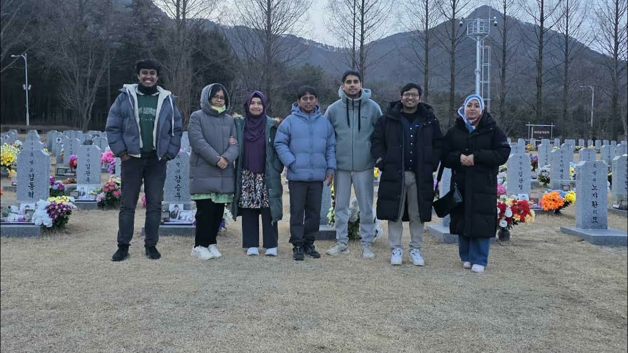 Daejeon National Cemetery for veterans in South Korea