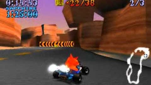 Crash Team Racing - Part 27: Dingo Canyon (Relic Race)