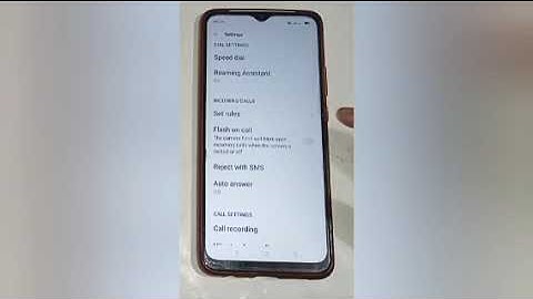 OPPO A77s, How to enable flash on call in oppo a11,enable flash on call setting