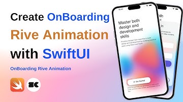 Create OnBoarding Rive Animation with SwiftUI Full Code
