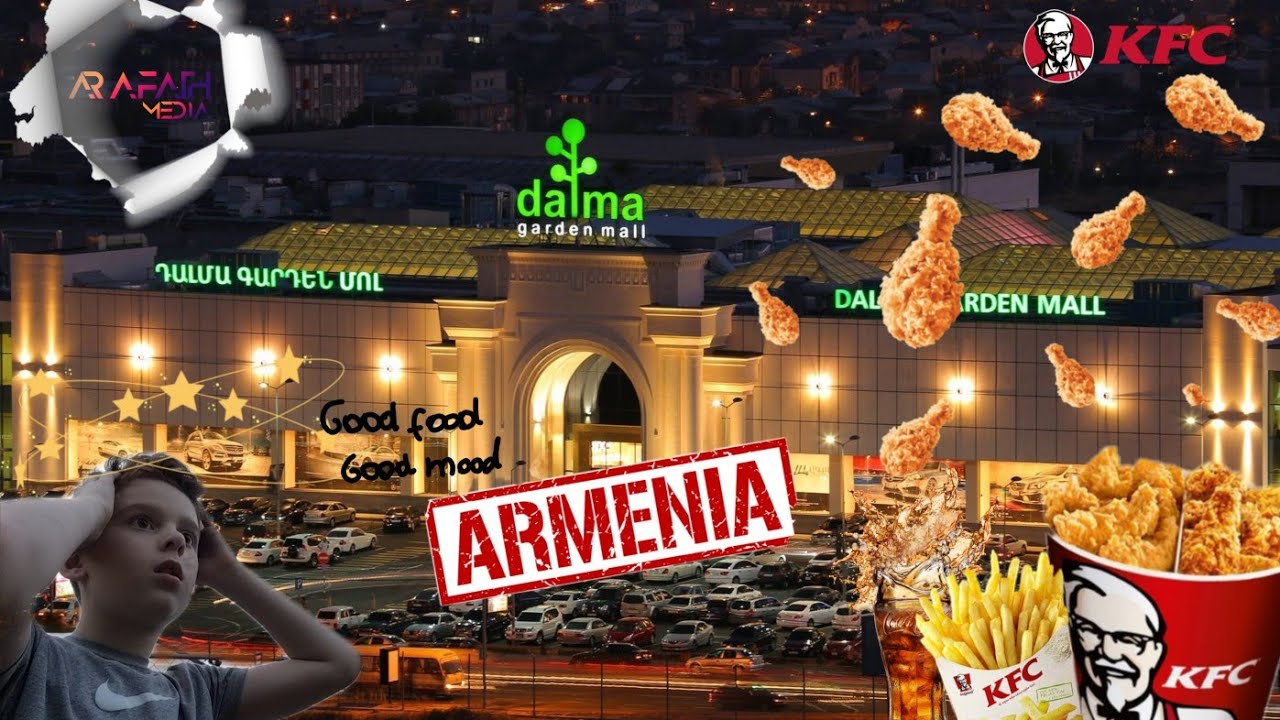 Dalma Garden Mall | KFC in Armenia | UNLIMITED COCA-COLA - YouTube
