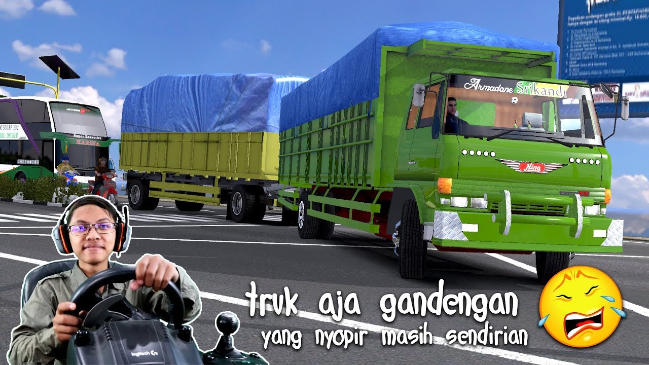 Nyopir Truk  Gandeng  Lintas Sumatra ETS2  Truck Indonesia 