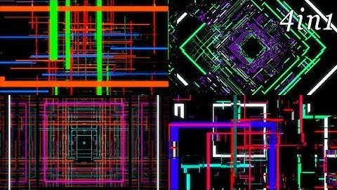 Optical Reflex - VJ Loop Pack (4in1) | Motion Graphics - Videohive template