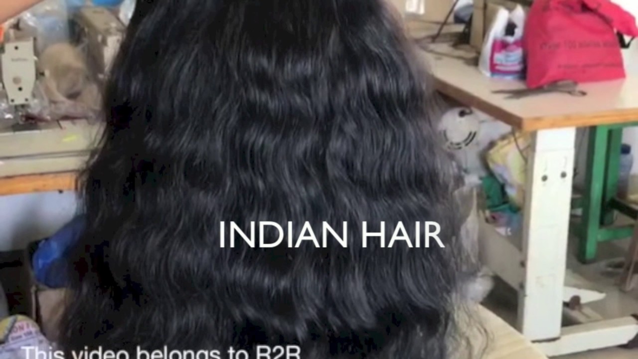 R2R INDIAN HAIR FACTORY WHOLESALE RAW INDIAN HAIR TEMPLE HAIR