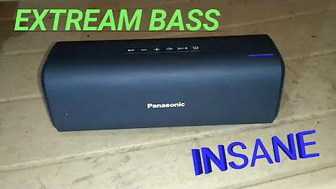 Panasonic BT speaker bass test - 天天要闻